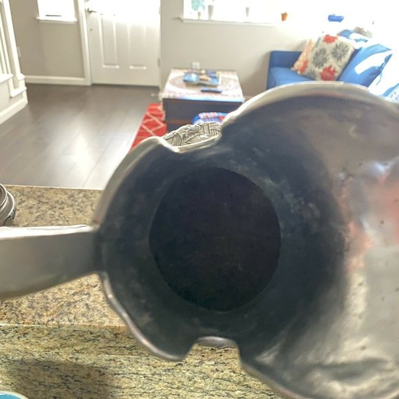 Arthur Court Silver Floral Pitcher - Picture 3 of 8